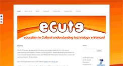Desktop Screenshot of ecute.eu