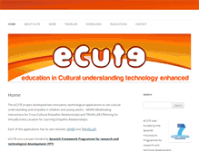 Tablet Screenshot of ecute.eu